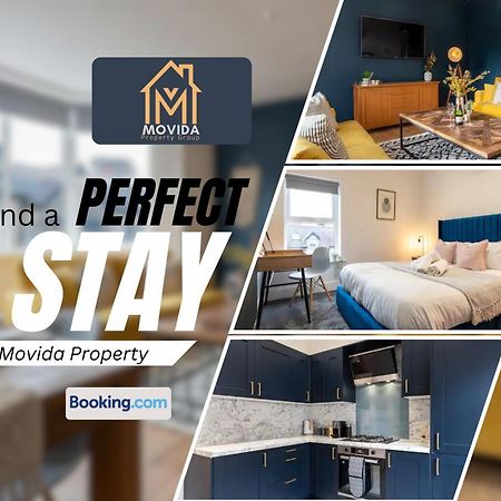 Central Elegant Three Bed Duplex By Movida Property Group Short Lets & Serviced Accommodation Harrogate Bagian luar foto