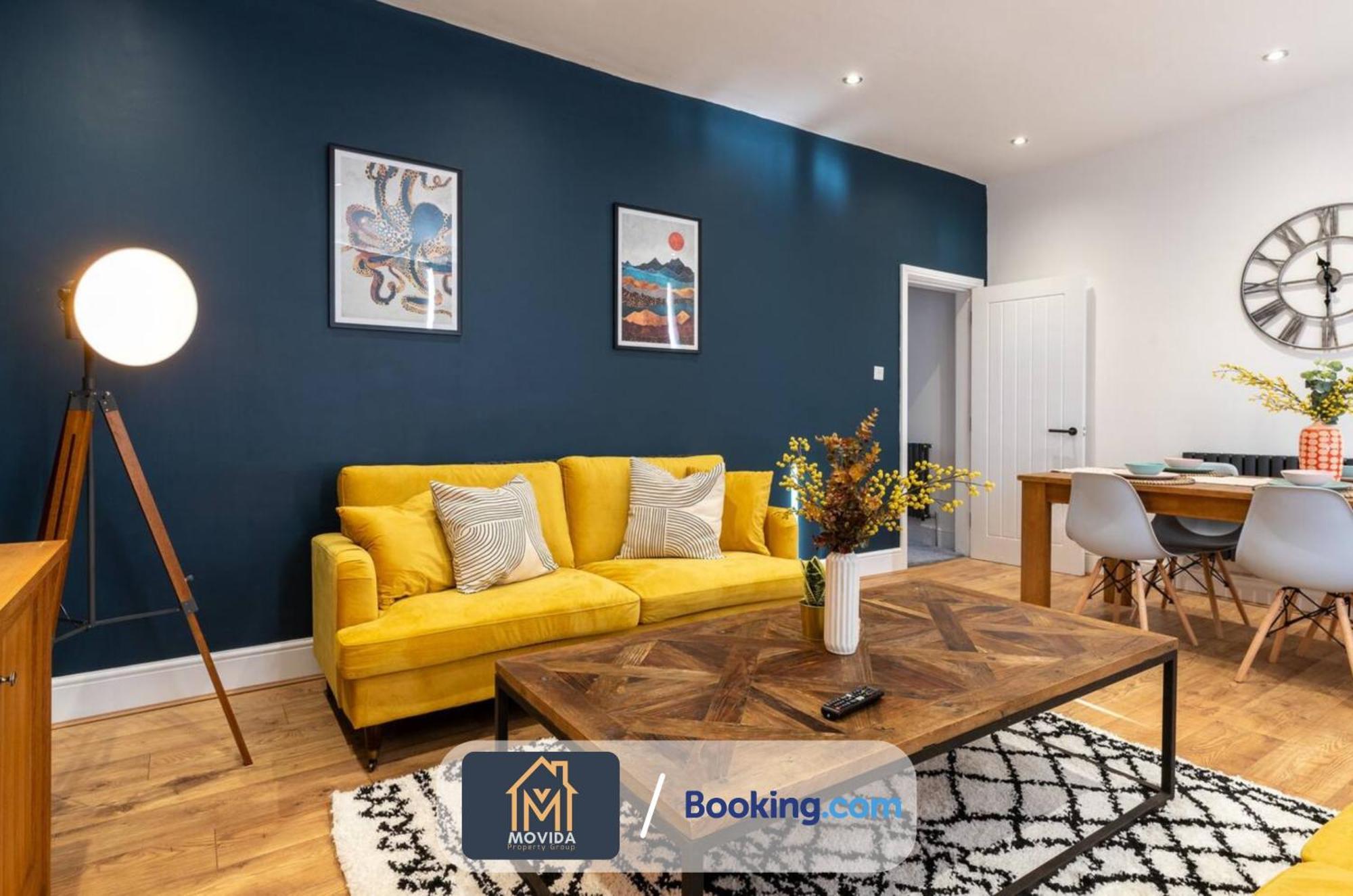 Central Elegant Three Bed Duplex By Movida Property Group Short Lets & Serviced Accommodation Harrogate Bagian luar foto