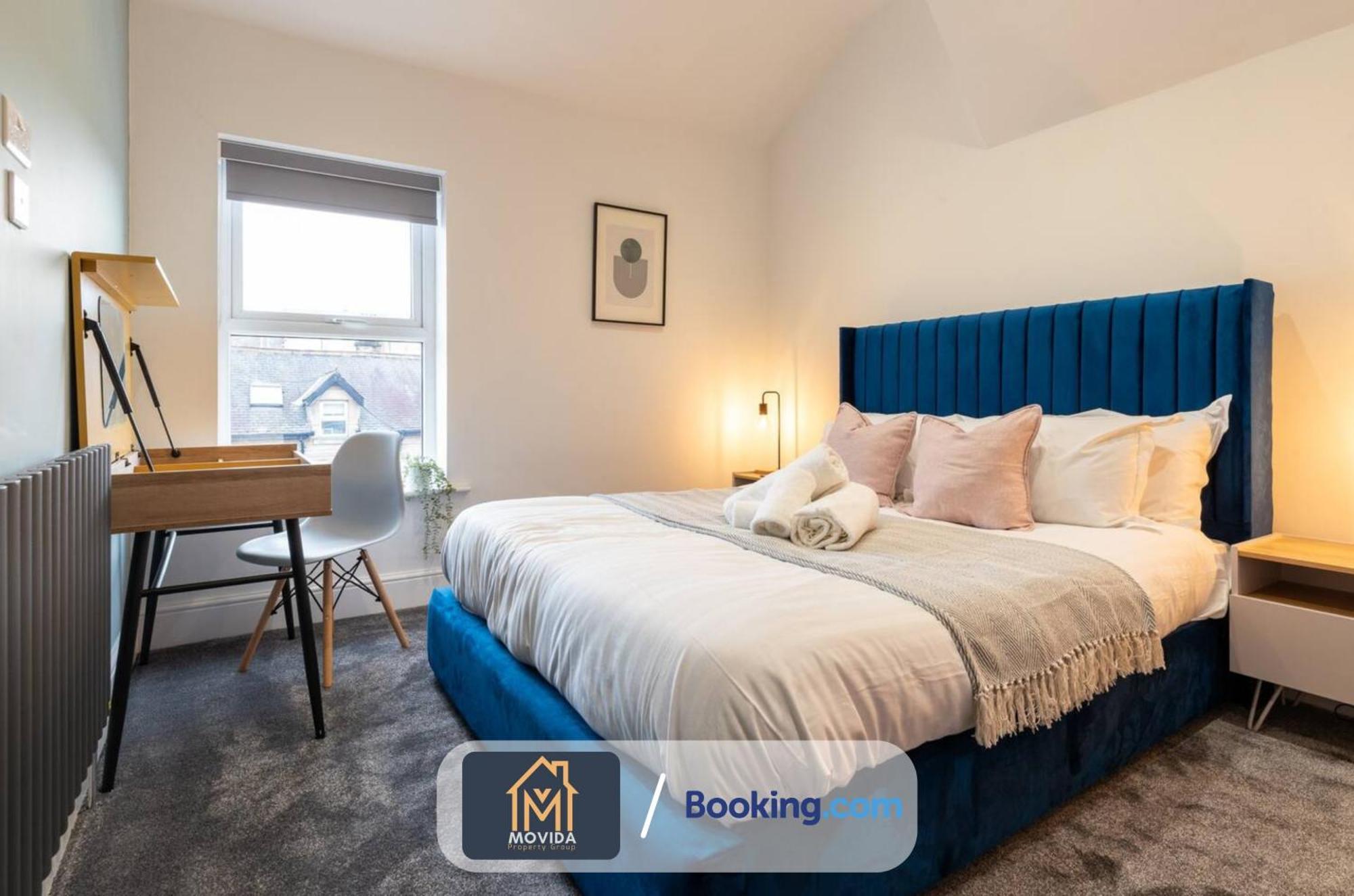 Central Elegant Three Bed Duplex By Movida Property Group Short Lets & Serviced Accommodation Harrogate Bagian luar foto